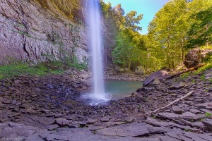 Ozone Falls from Behind
